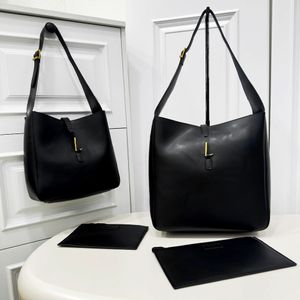 Women 7A Armpit Bag Designer Shoulder Leather Hobo Handbag Casual Shopper Tote Bag Designer with Frosted Gold Buckle High Quality