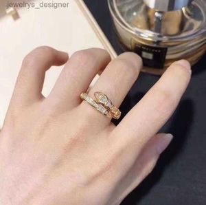 Designer Love Ring rings for woman ladies rope knot luxury with diamonds fashion tilfony classic jewelry 18K gold plated rose wedding party gift