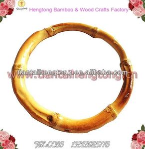 バングル24pcs/パック安い絶妙な天然竹のbangle、ファッショナブルな竹のブレスレット特別送料無料