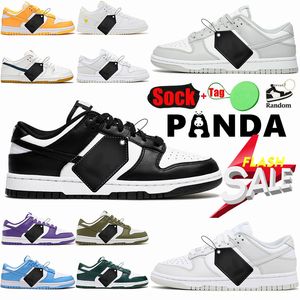Panda Low Black White Running Shoes Dhgate Pandas Sneakers Grey Fog Paisley SB Valentine's Day Designer Mens Womens Trainers Size 36-47 have free socks fast shipping