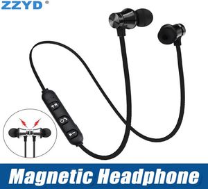 ZZYD Magnetic Headphones Noise Canceling InEar XT11 Headsets Bluetooth Wireless Earphones for iP8 8s Max Samsung with Retail Box1906747