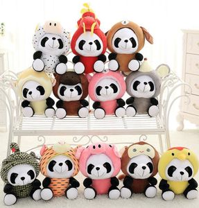 Plush Toys Schode Animals Soft Cute 20cm Year of the Dog Kawaii Kids Toy Doll 12 Chińskie zodiac Dolls7314499