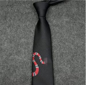 2024 fashion Silk Tie Men's Designer Tie Silk white classic Letter printing Jacquard Woven Party Wedding Business Fashion Brand Casual luxurys Box suit ties