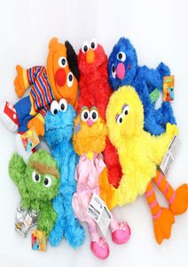 Nuovi 7 stili 10quot13quot 26CM34CM Sesame Street Burattino a mano Ballerina Zoe Big Bird Cookie Elmo Emie Beanie Grover Oscar6007343