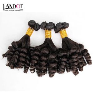 Trame Capelli vergini ricci mongoli Aunty Funmi Fasci di tessuto per capelli umani Spirale rimbalzante Romance Riccioli profondi sciolti Capelli umani Remy mongoli