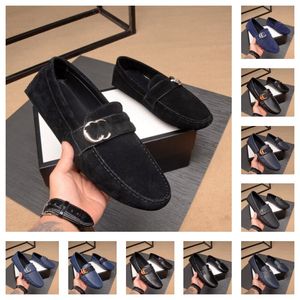 26Modelo Designer de Moda Homens Mocassins Slip On Clássico Estilo Britânico Sapatos Casuais Clássicos Sapatos de Couro Sociais Elegantes Sapatos de Barco Originais Tamanho Grande 38-46
