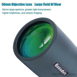 Monokularny Zoom HD Telescope Monocular Camping potężny largo alckance z klipem telefonicznym do statywu do oglądania lornetki na polowanie na ptaki