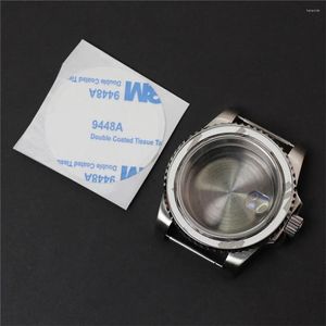 Kit di riparazione orologio 5 pezzi/set adesivo per lunetta 38mm 40mm 39mm anello scala cassa adesivo alluminio/ceramica bifacciale fai da te