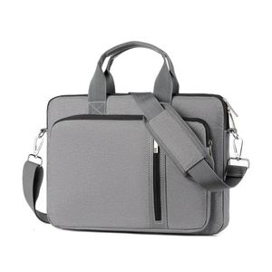 Borsa per laptop impermeabile 13.3 14 15.6 Custodia per notebook da 17.3 pollici per MacBook Air Pro Borsa a tracolla per computer Valigetta da donna 240104