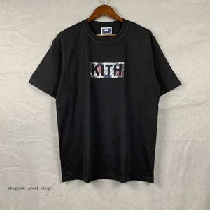 Kith T-shirt Box T-shirt Casual Männer Frauen 1:1 Qualität T Shirt Blumen Druck Sommer Täglich Männer Tops 220408 465