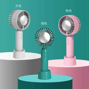 Electric Fans Mini USB Rechargeable Fan Handheld Semiconductor Cooling Fan Mini Pocket Desktop Fan for Girls Kids hand fan YQ240104