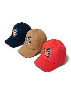 nigo 2021SSグリーンヘッドフライングワイルド刺繍カップル野球cap1662284