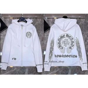 Erkek Hoodies Sweatshirts Tasarımcı Kadın Krom Kış Kalp Hoodie Ch Uzun Kollu Ceket Ceket Kapşonlu Kapşonlu Adam Chromees Kalpler Zip Yukarı 7JI 933