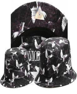 Sons Hood Dove of Peace Savior Bucket Hats Letni styl Bob dla mężczyzn Kobiety Fisherman Hat Fishing Cap Chapeau Homme6817169