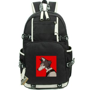 BEASTARS Backpack Animal Daypack Le Zoo Cartoon Bag szkolne drukowanie Pakiet School Computer Day Pack Casual School Bag