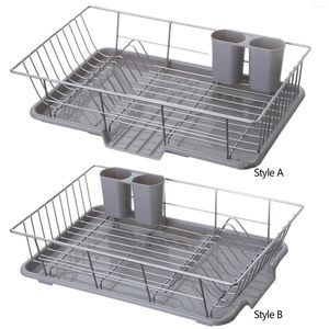 Kitchen Storage Dish Drying Rack Space Saving Portable Racks For Forks Cups Countertop