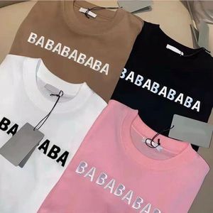 Paris Men's T-shirt Europe France Luxury Alphabet Graphic Printed Logo Fashion Men's short sleeve T-shirt Women's BB Clothes Casual cotton T-shirt Large size tees