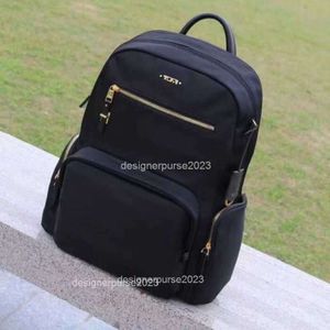 Uma bolsa de luxo de tumiis de marca Small designer mochila masculino bookbag masculino da série co -colar