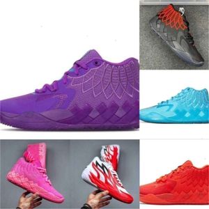 Lamelo Sports Shoes Lamelo Shoes Ball Queen City Sales Mb1 Purple Glimmer Pink Green High Sport Trainner Sneakers Size 7-12.5