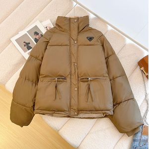 Designer feminino Jaqueta de inverno Casacos Puffer parka com capuz Lady moda grossa Mantenha roupas de ventos quentes à prova de vento