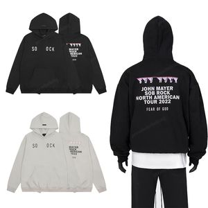 Europa und Amerika Paar langärmliger dünner Baumwollpullover aus Baumwolle, klassisches schwarzgraues Kapuzenoberteil, Hip-Hop-Kapuzenpullover im Harajuku-Stil