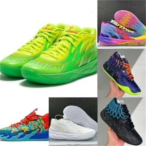 Lamelo Sapatos Esportivos Bola Lamelo Mb02 Mb03 Tênis de Basquete Mb3 Mb2 Mb02 Rick e Mens Treinadores Galaxy i Rock Ridge Seja Você Queen City Not From Here 1of1 Desig