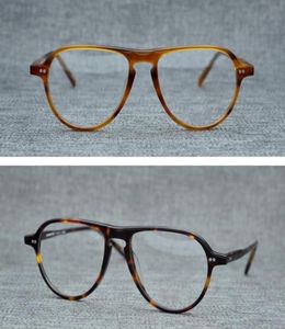 Brand Men Eyeglasses Frames Myopia Optical Glasses Frames Women Eyewear Lemtosh Jasper Spectacle Frames Blonde Glasses with Origin4349729