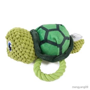 Dog Toys Chews Dog Chew Toys Pet Puppy Squeaky Toy Cute Shark Toys Stuffed Squeaking Animals Plush Tortoise Training Chewing Toys Pet Supplies