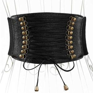 Gürtel Ultra Wide Bag Taillenverschluss Damen Bund Modischer elastischer Quaste breiter Gürtel dekoratives Kleidzubehör Großhandel