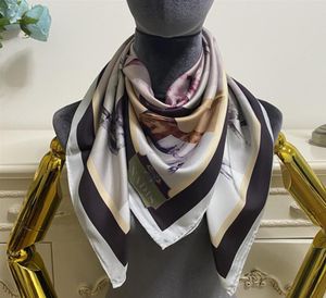 Women039s square scarf scarves good quality 100 twill silk material pint letters horse pattern size 90cm 90cm7971728