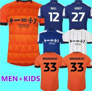 2023 IPSWICH TOWN SOCCER TOIRSEYS BURNS HIRST 27 BURNS 7 Broadhead 33 Luongo 25 Ball 12 Chaplin 10 23 24 Home Away Jersey Football Dorts 8889