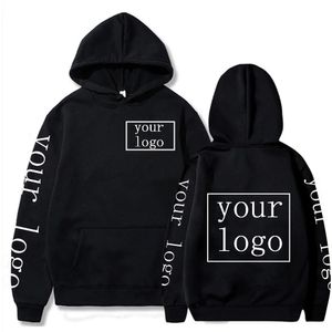 Style Custom Hoodie Diy Text Couple Friends Family Image Print Clothing Custom Sports Leisure Sweater Size Xs-4Xl 240103