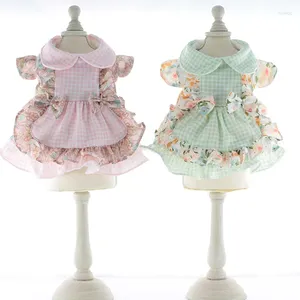 Dog Apparel Pet Clothes Cat Wholesale Marzis Teddy York Cute Style Flower Lolita Skirt Princess Costume Sweater