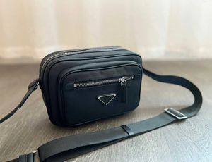 Hochwertige Damen-Herren-Nylon-Schulter-Kameratasche, modisch, leicht, vielseitig, modisches Design, Umhängetasche