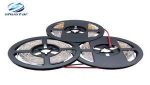 LED Strip 5M 300leds Nowaterproof RGB Light 2835 DC12V 60ledsm Fiexble LID LED شريط الديكور المنزل المصباح 5850159