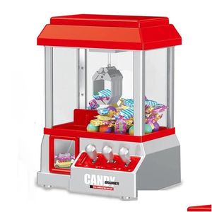 Bomboniera Fai da te Bambola Artiglio Hine Giocattolo Gioco di monete per bambini Mini gru Caramelle Musica Regalo di Natale 230404 Drop Delivery Home Garden Festiv Dhgfz