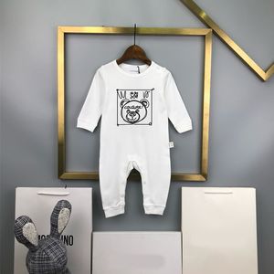 Neugeborenen Baby Strampler Mädchen Junge Kurzarm Reine Baumwolle Kleidung Designer Marke Cartoon Bär Kinder Säugling Baby Strampler Kinder Pyjamas Kalekids CXD240144-6