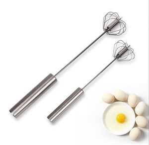 Wireless Portable Rotary Egg Beater Mixer Whisk Beater Milk Coffee Egg Whisk Semi-automatic Small Mini Mixer Egg Beater For Kitchen Cooking Accessories