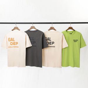 Modedesigner galleriavdelning mode t-shirt hiphop street trend stänk bläck graffiti bokstäver tryck lös par kort ärm t-shirt 399