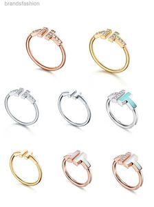 Projektantka Plasted Women's Men's Wedding Pearl Diamond Ring Titanium Sier Rose Gold Anniversary prezent świąteczny