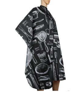 High Quality Hair Cutting Cape Pro Salon Hairdressing Hairdresser Gown Barber Cloth Black Wrap for Adult Kids7172041