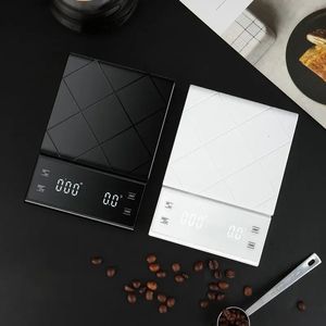 Coffee Scale Timer Function Digital Display Maximum Weighing 5kg Accuracy 01g Food Kitchen Gram Weight Small Balance 240104