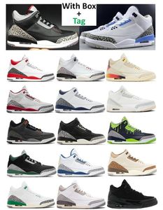 Best Quality Basketball Shoes UNC Black Cement White Cement Reimagined DB Medellin Sunset Noir Craft Ivory Palomino Fear Fire Red Cardinal Red AMM Men Sneakers