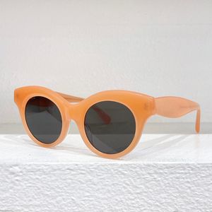 Erkek Tasarımcı Güneş Gözlüğü Gözlükleri Asetate Kelebek Büyük Çerçeve Siyah Lens Çerçevesi LW40126I Marka Kadın Marka Koruyucu Maske Sarı Sürüş Aynası Yeni Stil Retro