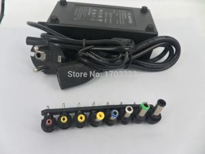 充電器卸売ユニバーサル96WラップトップノートブックACチャージャーパワーアダプター付きEU UK AU US Plug with Retail Package 50pcs/lot