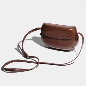 Bolsas de noite para mulheres 2024 outono inverno moda nicho ombro crossbody saco cor sólida mini bonito casual simples