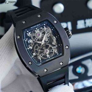 Superclone Richar Millers Automatyczne zegarek dla mężczyzn zegarki Chronografie Diamond Luksusowy ruch męski Ruch RM1701 R I C H A R D Hollow Tourbillon Designer