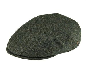 VOBOOM Tweed di lana a spina di pesce Berretto irlandese Uomo Donna Berretto da tassista Cappello da golf Ivy Cappelli piatti Verde Nero Giallo 2003564871