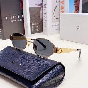 Designer-Sonnenbrillen für Damen, Luxusmarke, CE, Promi-Retro, Arc de Triomphe-Sonnenbrille, fortschrittlicher Metallrahmen, UV-Schutz, Outdoor-Brille, Damen-Strandbrille