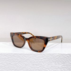 Cat Eye Solglasögon Havana Brown Lens 1031 Juliette Women Designer Solglasögon Shades Sunnies Gafas de Sol UV400 Eyewear With Box